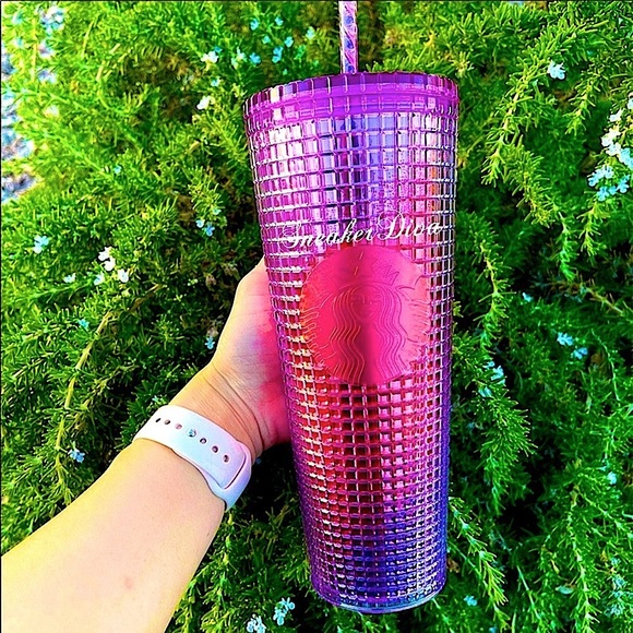 Starbucks Summer Grid tumbler Cup - Picture 2 of 5